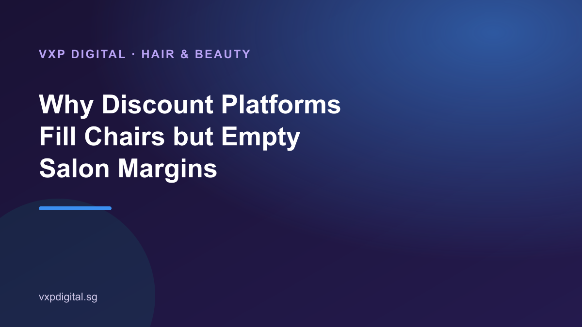 Why Discount Platforms Fill Chairs but Empty Salon Margins